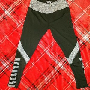 SOLD Mesh Leg Yoga Pants
